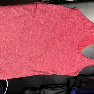lululemon athletica Red Tank Top